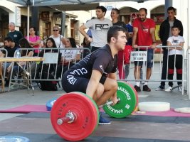 Competición Selección Bizkaia halterofilia 