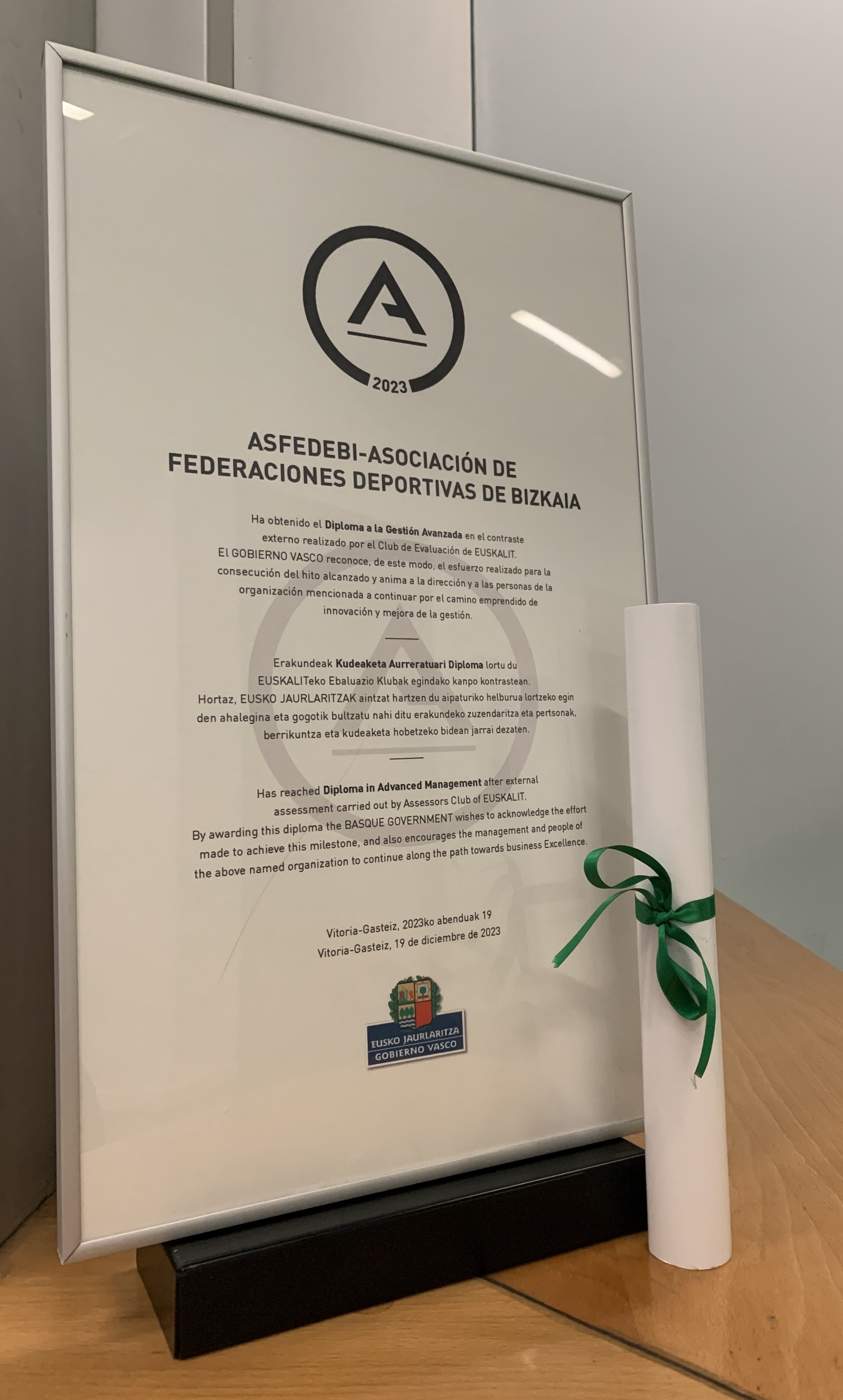 Un año más comprometidos y comprometidas con la gestión avanzada